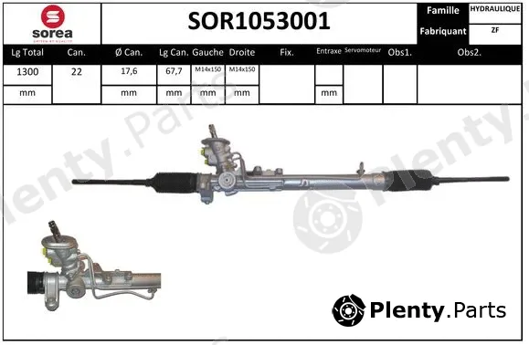 Startcar SOR1053001 — Steering Gear