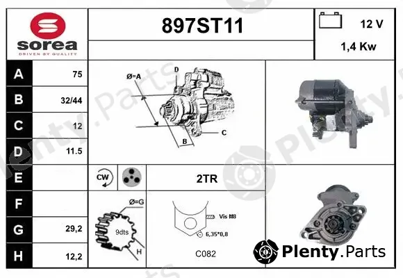 Startcar 897ST11 — Starter