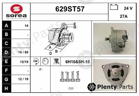Startcar 629ST57 — Alternator