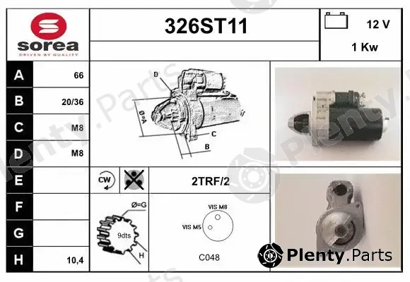 Startcar 326ST11 — Starter