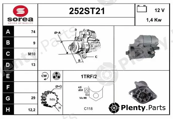 Startcar 252ST21 — Starter
