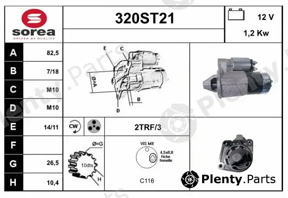 Startcar 320ST21 — Starter