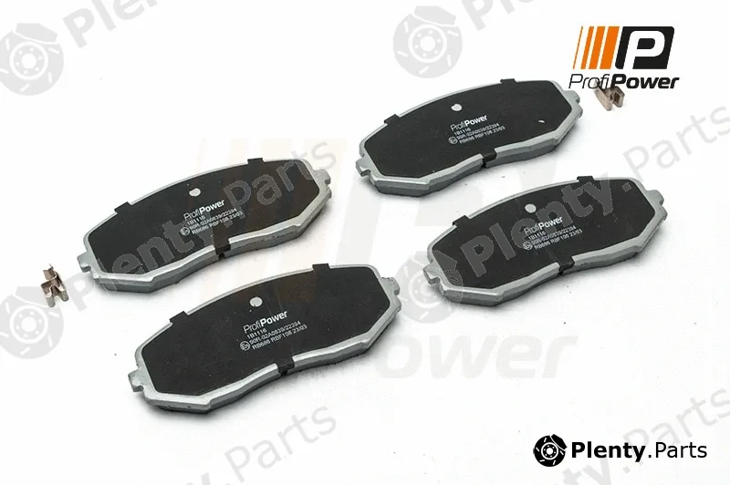 ProfiPower 1B1116 — Brake Pad Set, disc brake