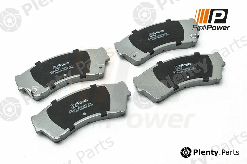 ProfiPower 1B1162 — Brake Pad Set, disc brake