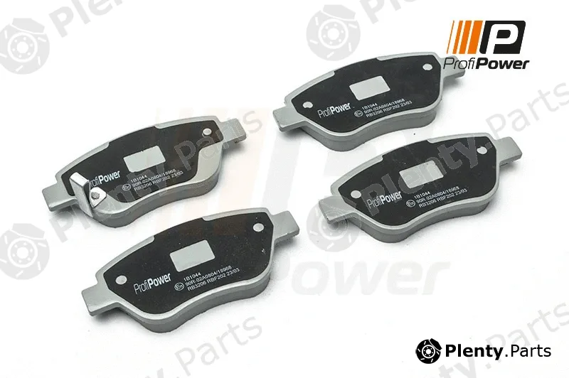 ProfiPower 1B1044 — Brake Pad Set, disc brake