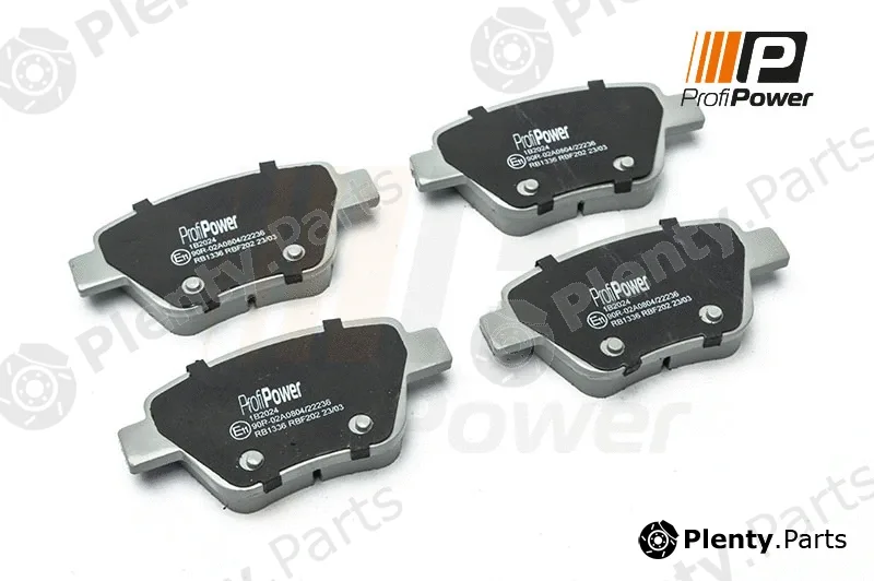 ProfiPower 1B2024 — Brake Pad Set, disc brake