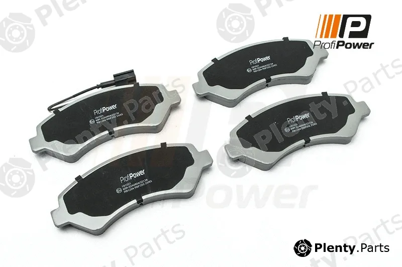 ProfiPower 1B1021 — Brake Pad Set, disc brake