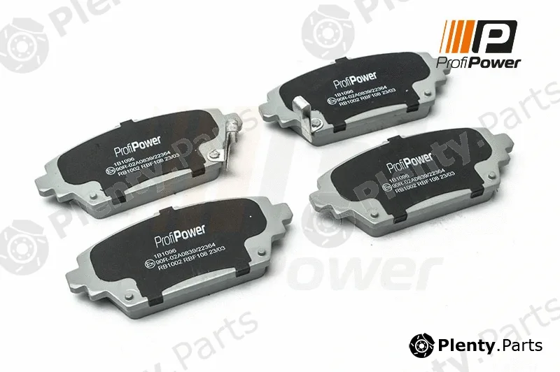 ProfiPower 1B1096 — Brake Pad Set, disc brake
