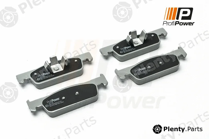 ProfiPower 1B1139 — Brake Pad Set, disc brake