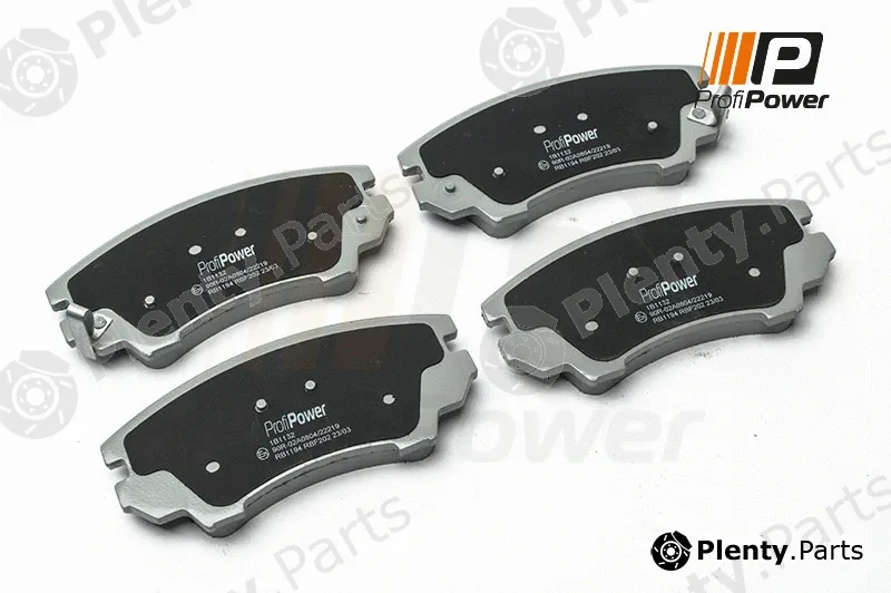 ProfiPower 1B1132 — Brake Pad Set, disc brake
