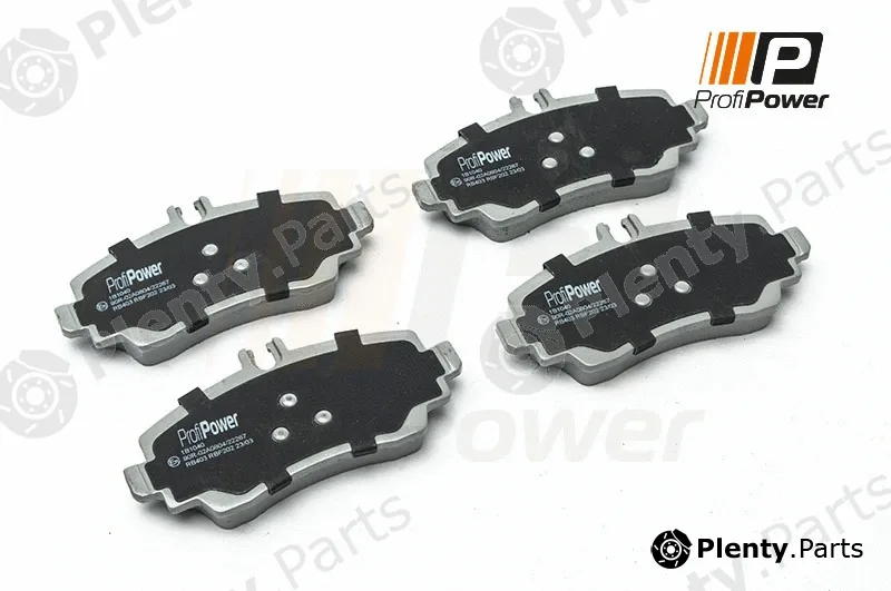 ProfiPower 1B1040 — Brake Pad Set, disc brake