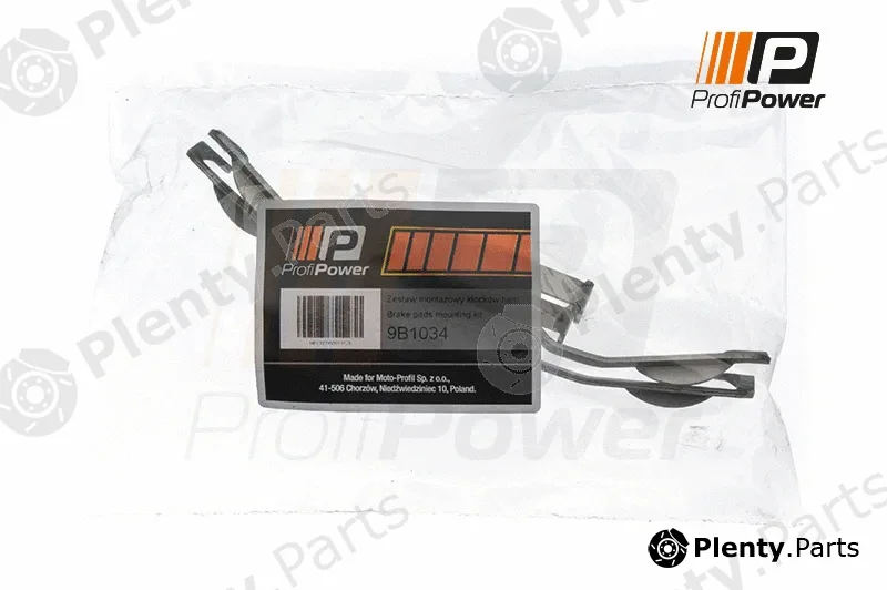 ProfiPower 9B1034 — Accessory Kit, disc brake pad