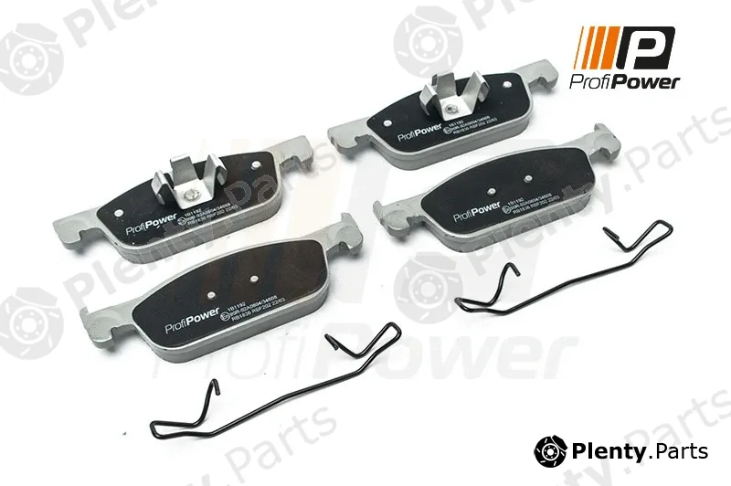 ProfiPower 1B1192 — Brake Pad Set, disc brake