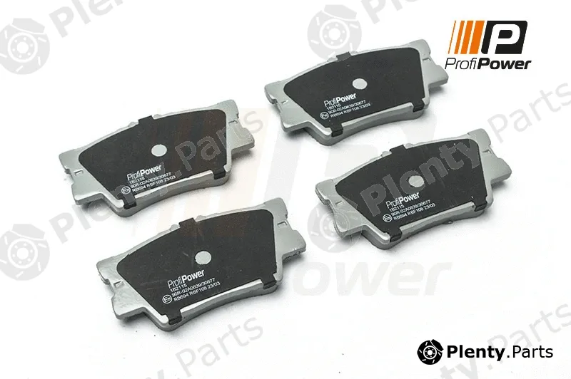 ProfiPower 1B2115 — Brake Pad Set, disc brake