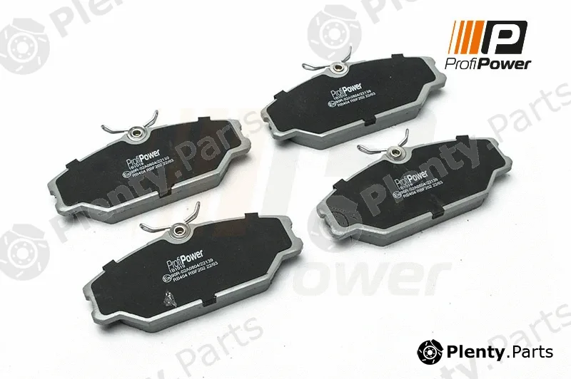 ProfiPower 1B1019 — Brake Pad Set, disc brake