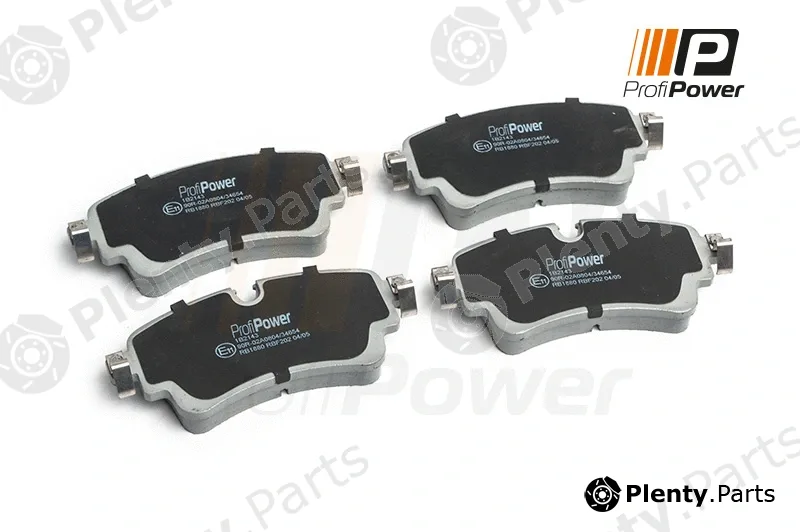 ProfiPower 1B2143 — Brake Pad Set, disc brake