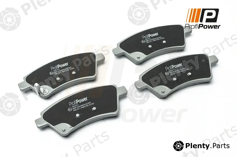 ProfiPower 1B1071 — Brake Pad Set, disc brake