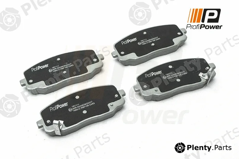 ProfiPower 1B1111 — Brake Pad Set, disc brake