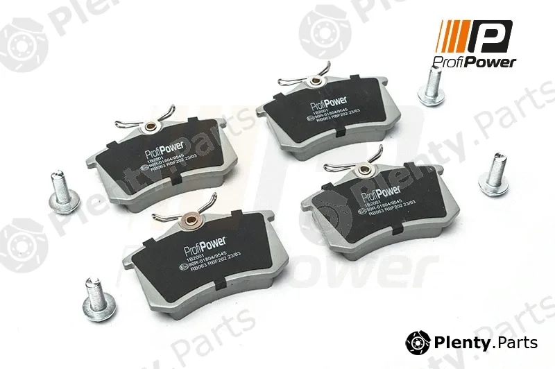 ProfiPower 1B2001 — Brake Pad Set, disc brake