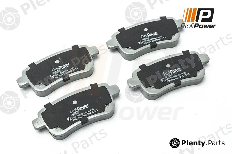 ProfiPower 1B2093 — Brake Pad Set, disc brake