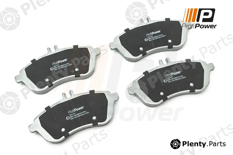 ProfiPower 1B1101 — Brake Pad Set, disc brake