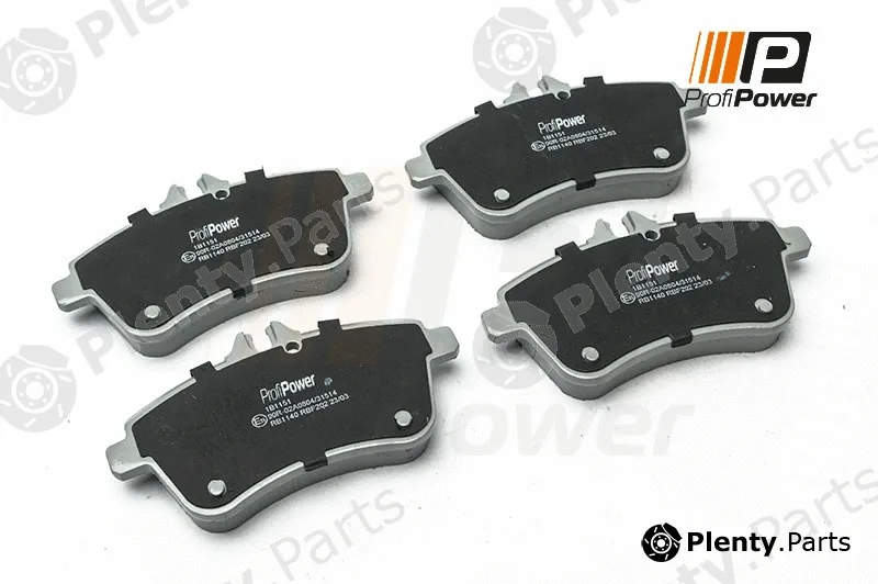 ProfiPower 1B1151 — Brake Pad Set, disc brake