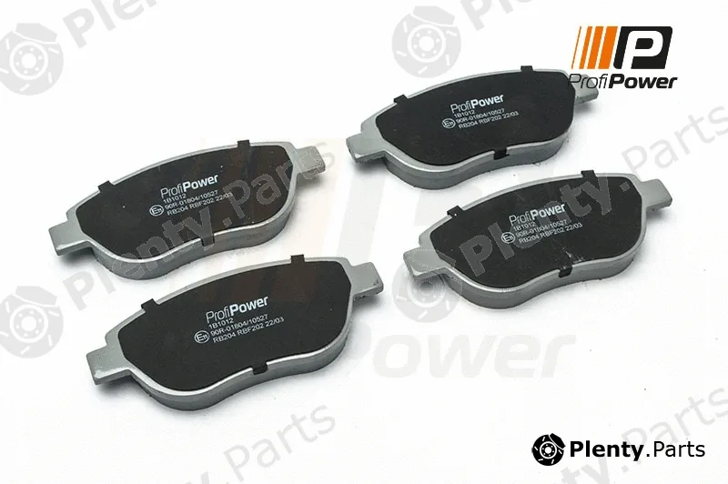 ProfiPower 1B1012 — Brake Pad Set, disc brake