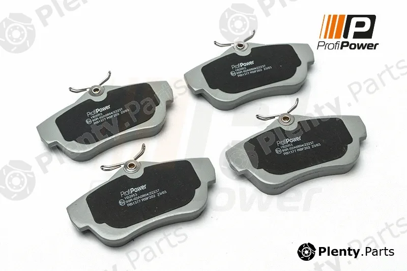 ProfiPower 1B2053 — Brake Pad Set, disc brake
