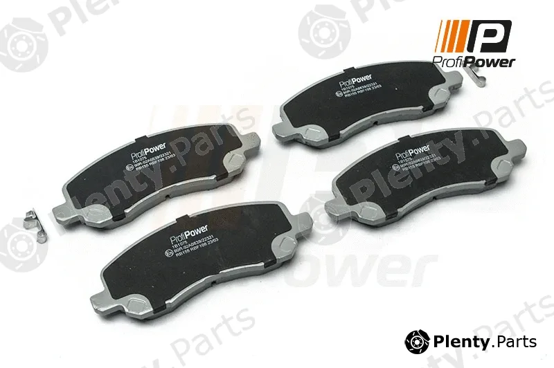 ProfiPower 1B1075 — Brake Pad Set, disc brake