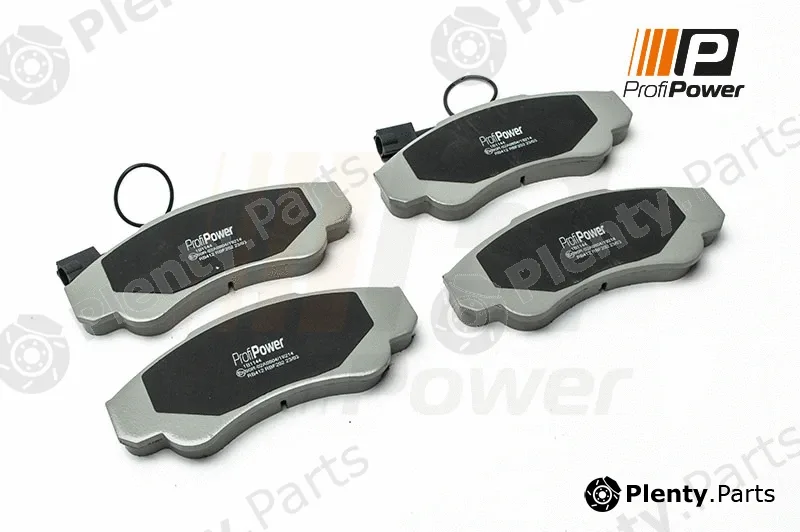 ProfiPower 1B1144 — Brake Pad Set, disc brake