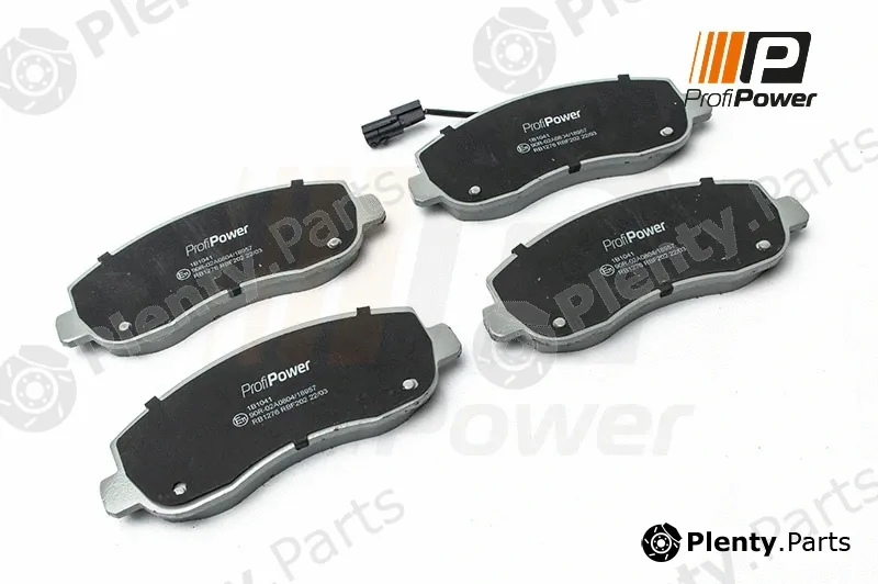 ProfiPower 1B1041 — Brake Pad Set, disc brake