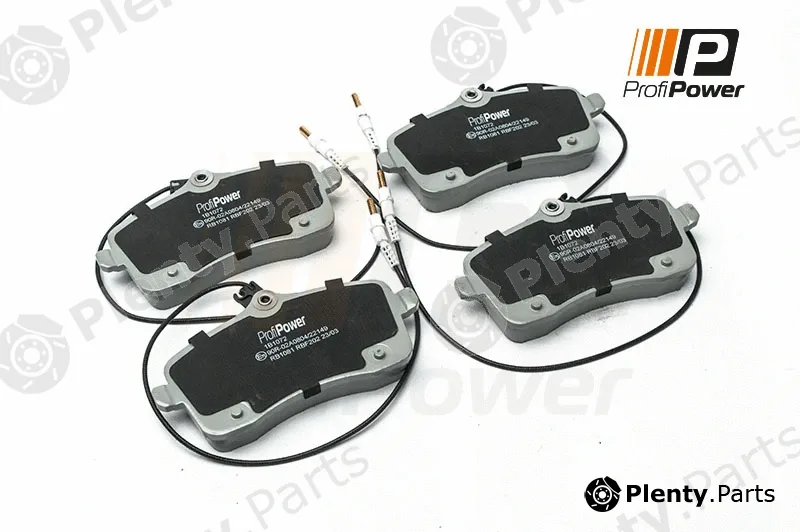 ProfiPower 1B1072 — Brake Pad Set, disc brake