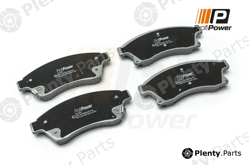 ProfiPower 1B1093 — Brake Pad Set, disc brake