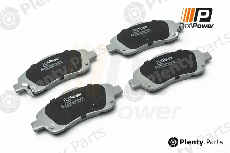 ProfiPower 1B1024 — Brake Pad Set, disc brake