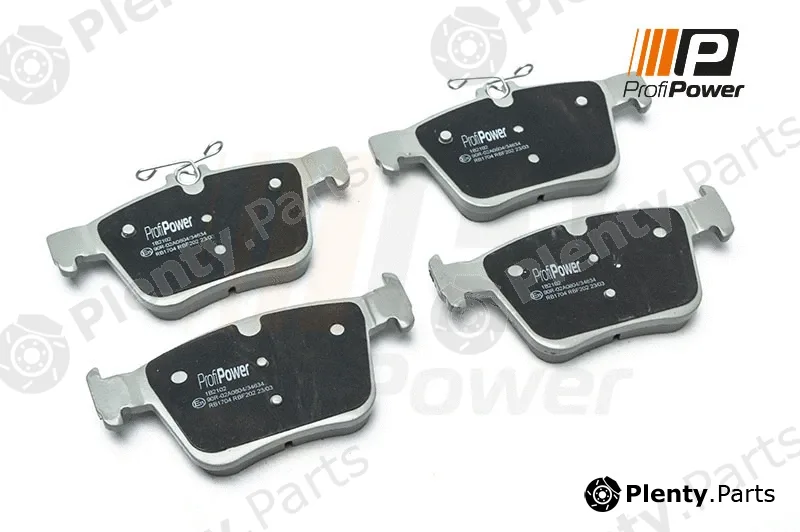 ProfiPower 1B2102 — Brake Pad Set, disc brake