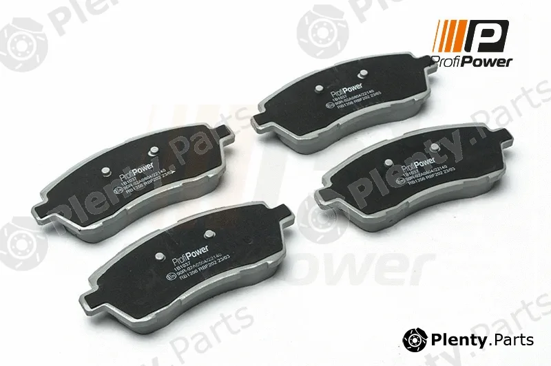 ProfiPower 1B1037 — Brake Pad Set, disc brake