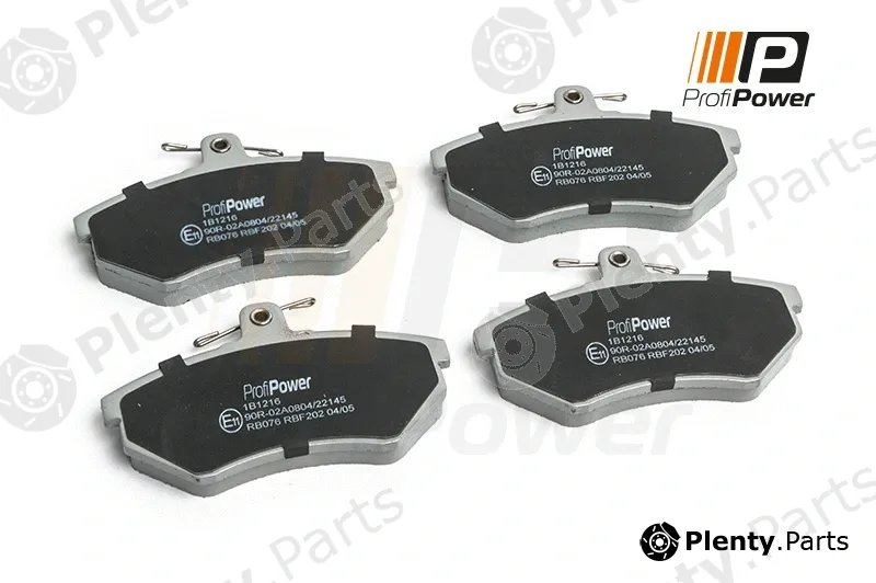 ProfiPower 1B1216 — Brake Pad Set, disc brake