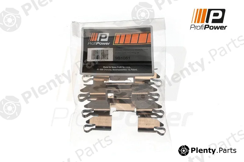 ProfiPower 9B1081 — Accessory Kit, disc brake pad