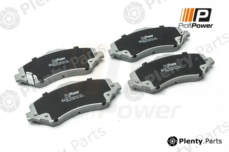 ProfiPower 1B1150 — Brake Pad Set, disc brake