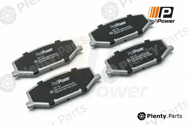 ProfiPower 1B1124 — Brake Pad Set, disc brake