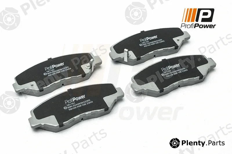 ProfiPower 1B1161 — Brake Pad Set, disc brake