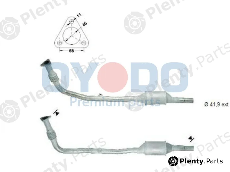 Oyodo 10N0005-OYO — Catalytic Converter