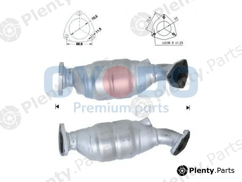 Oyodo 10N0016-OYO — Catalytic Converter