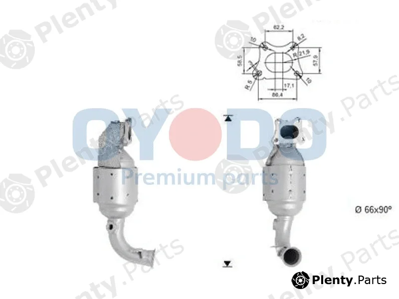 Oyodo 10N0001-OYO — Catalytic Converter
