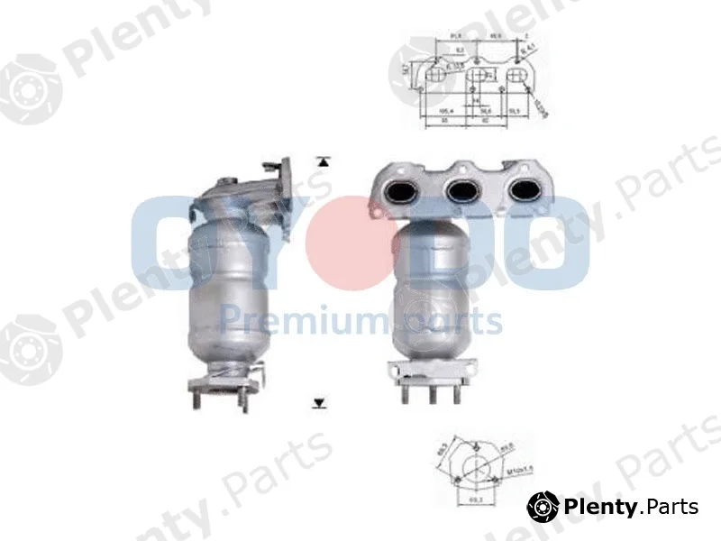 Oyodo 10N0012-OYO — Catalytic Converter