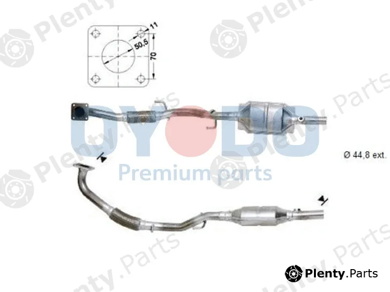 Oyodo 10N0009-OYO — Catalytic Converter