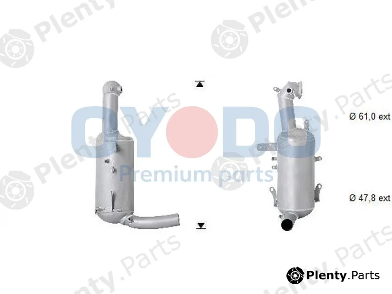 Oyodo 20N0107-OYO — Soot/Particulate Filter, exhaust system