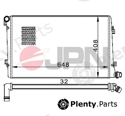 JPN 60C9063-JPN — Radiator, engine cooling