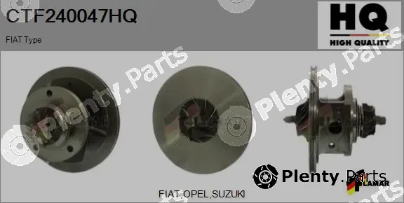 Flamar CTF240047HQ — Core assembly, turbocharger