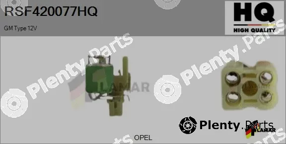 Flamar RSF420077HQ — Series resistor, electric motor (radiator fan)